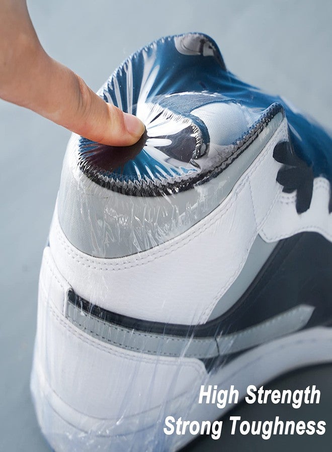 Morepack Shoe Shrink Wrap Bags,50 Pcs Sneaker Shrink Wrap Bags Large Shoes Protector for Men Women Effectively Avoid Yellowing 10x17.7 inches - Image 5